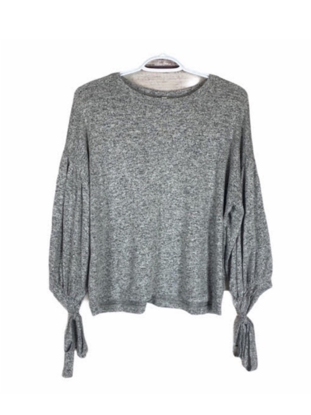 Lucky Brand Tie-Sleeve Knit Top